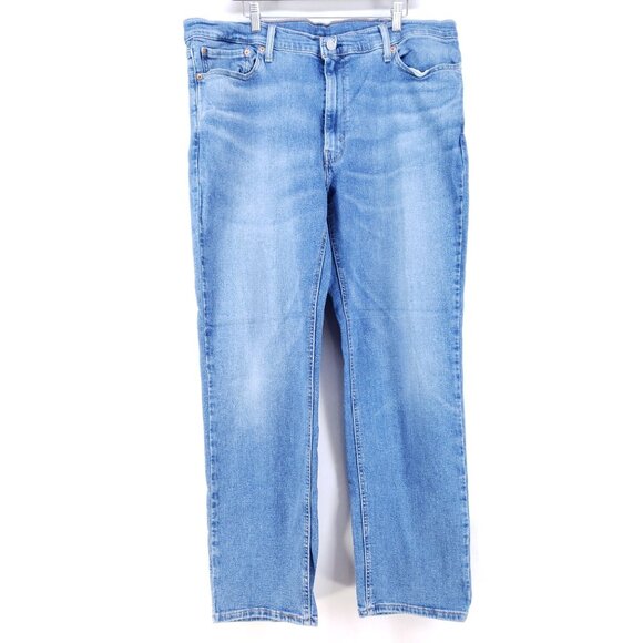 Levis 541 Mens Athletic Fit Jeans Size 42/34 Blue Denim - Picture 1 of 8